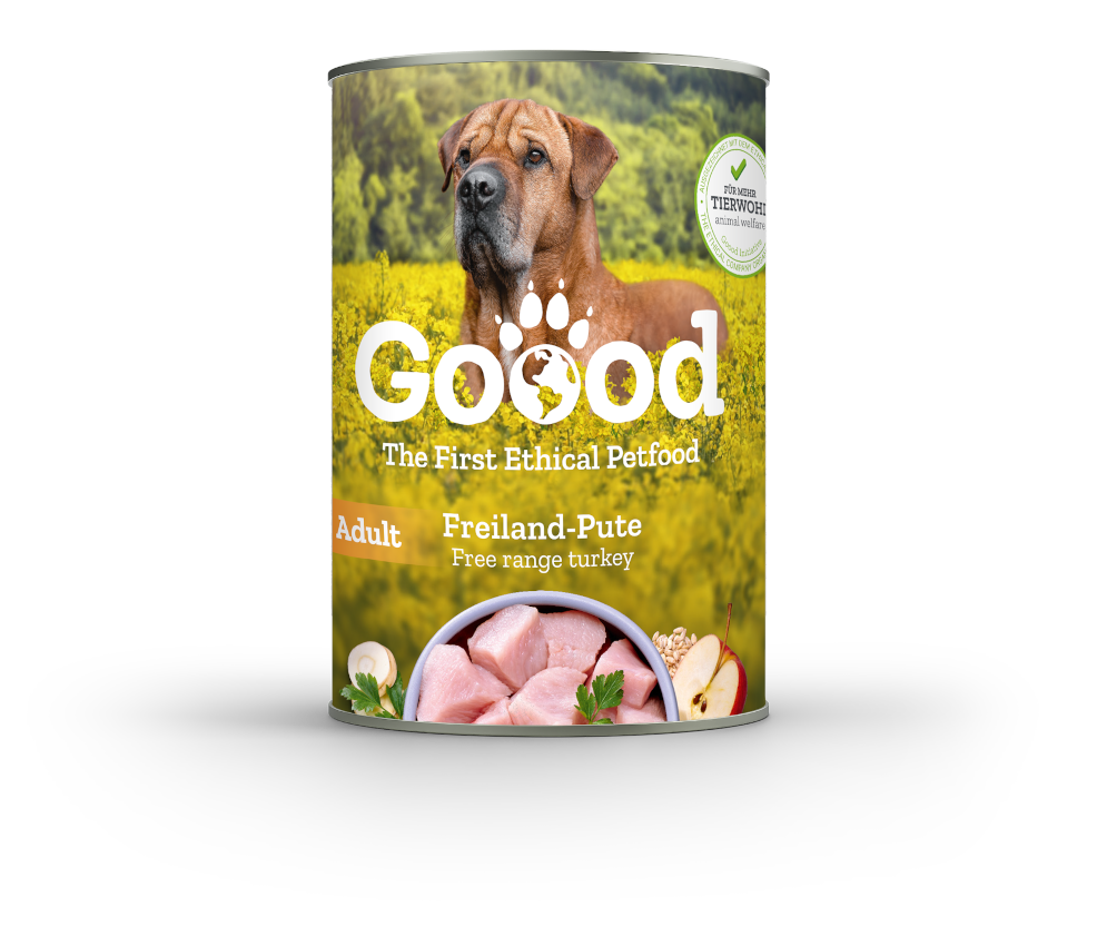 Pâtée chien adulte à la dinde fermière