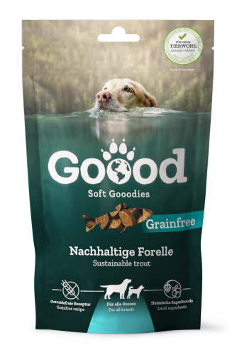 Friandises chien adulte à la truite (sans céréales, durable) 100g