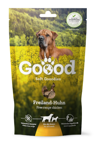 Friandises chien adulte au poulet fermier 100g